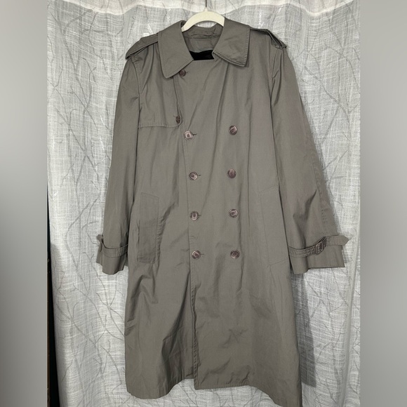 London Fog Trench Coat, 38 Reg; Vintage Trendy & Universal EUC - Picture 1 of 15
